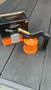Gasbrander Hobbybrander met extra gastank
