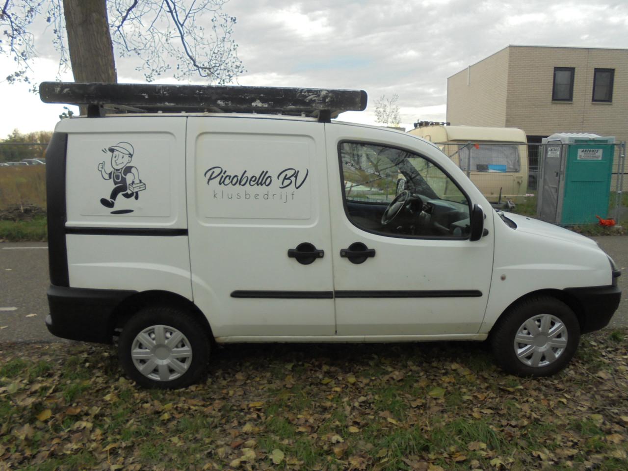 Leuke inruiler Fiat Doblo 1.6 benzine uitvoering wegbelast.€ 39 Partikulier