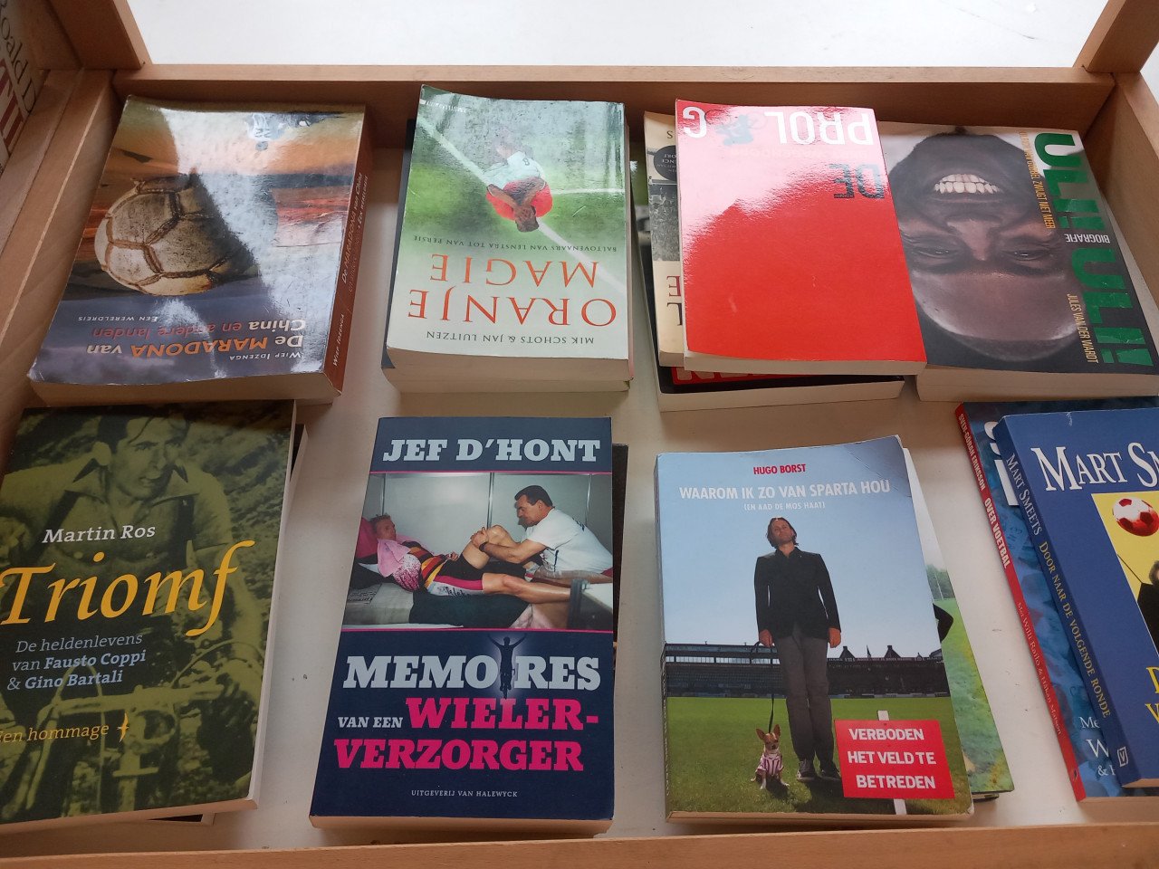 Boeken voor 1 euro per stuk