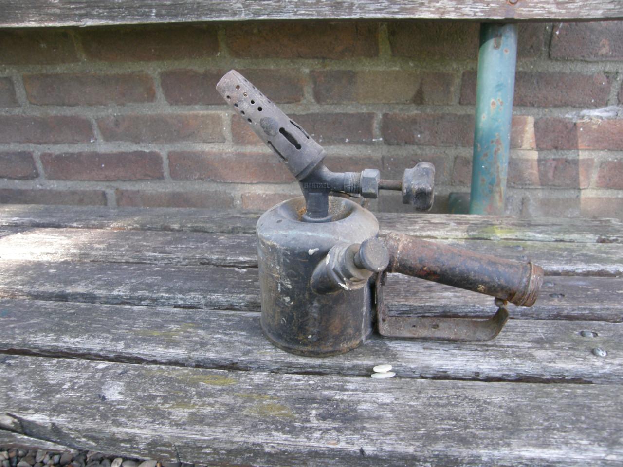 Koperen brander