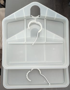IKEA VIKA Curry vak voor tafelpoot (!! ronde tafelpoot) - 2 st.