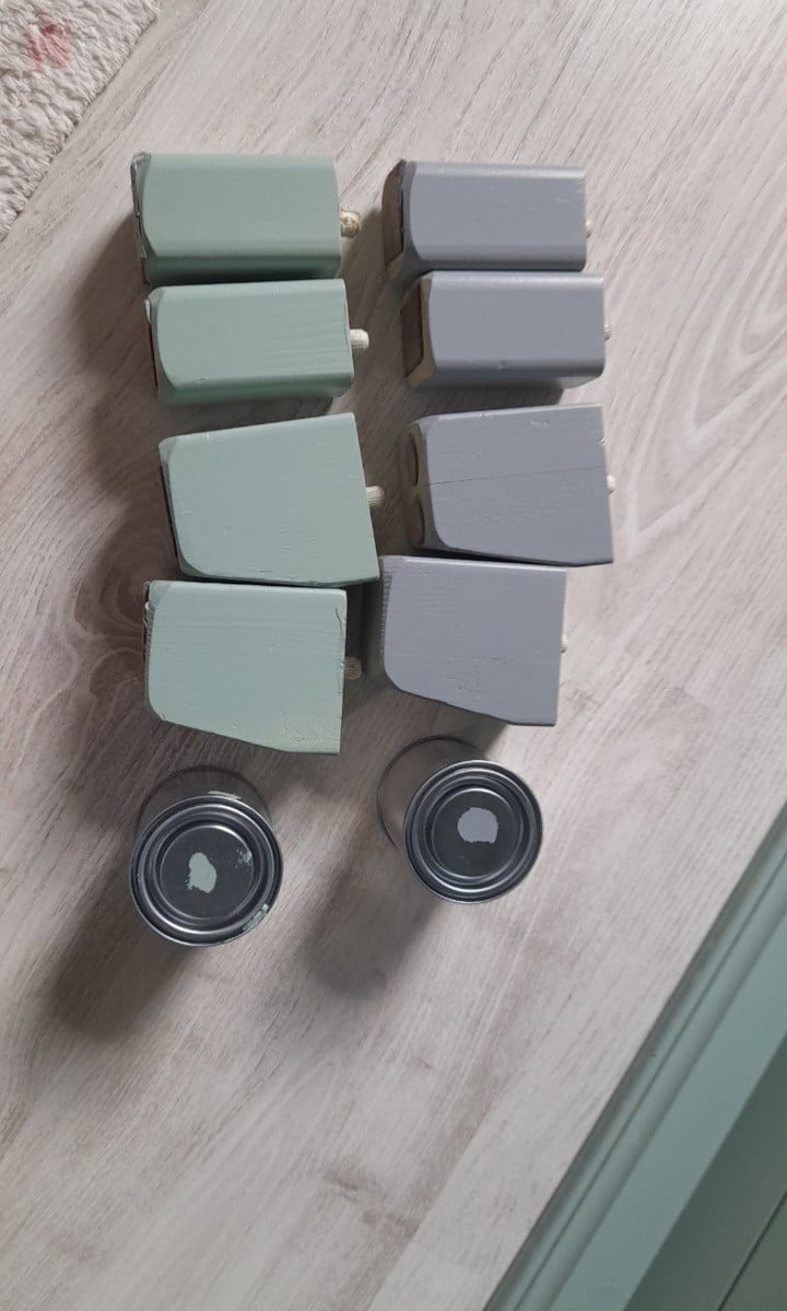 Complete babykamer, massief hout