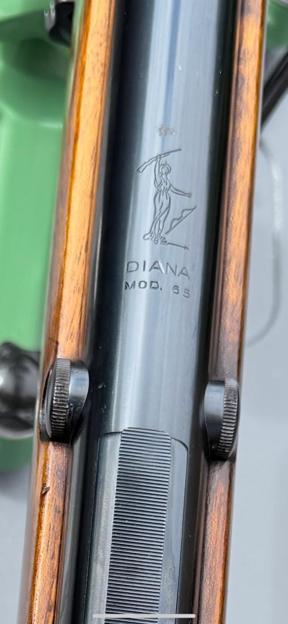 Diana luchtbuks, officieel wedstrijd match geweer.