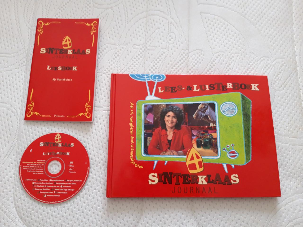 Lees- en luisterboek Sinterklaas Journaal ( Als nieuw !) incl cd