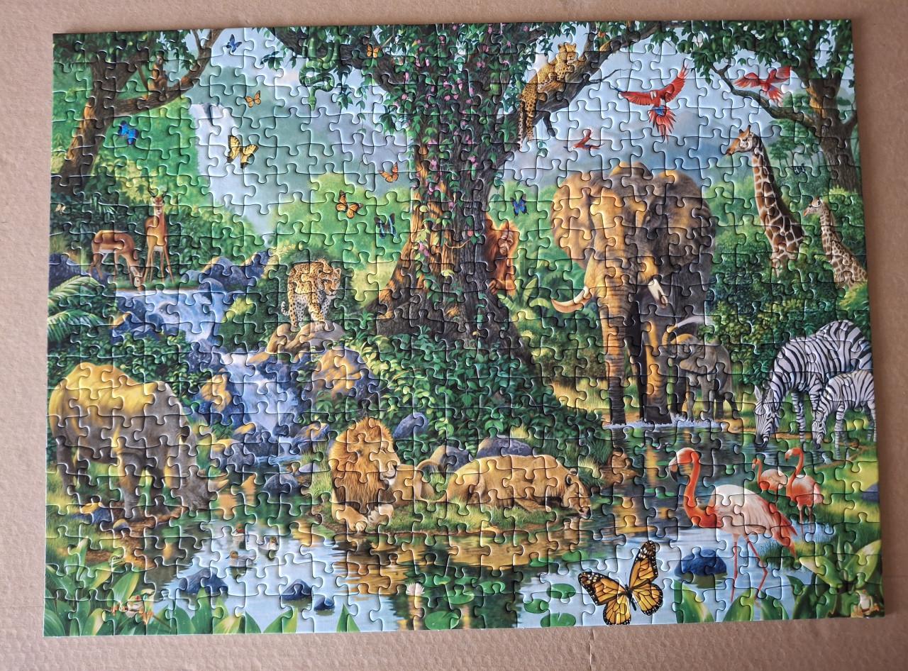 Legpuzzel Jungle Harmony, 500 stukjes