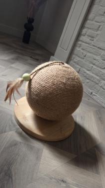 Kattenbak en krabpaal