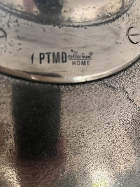 Industriële gietijzeren hanglamp PTMD