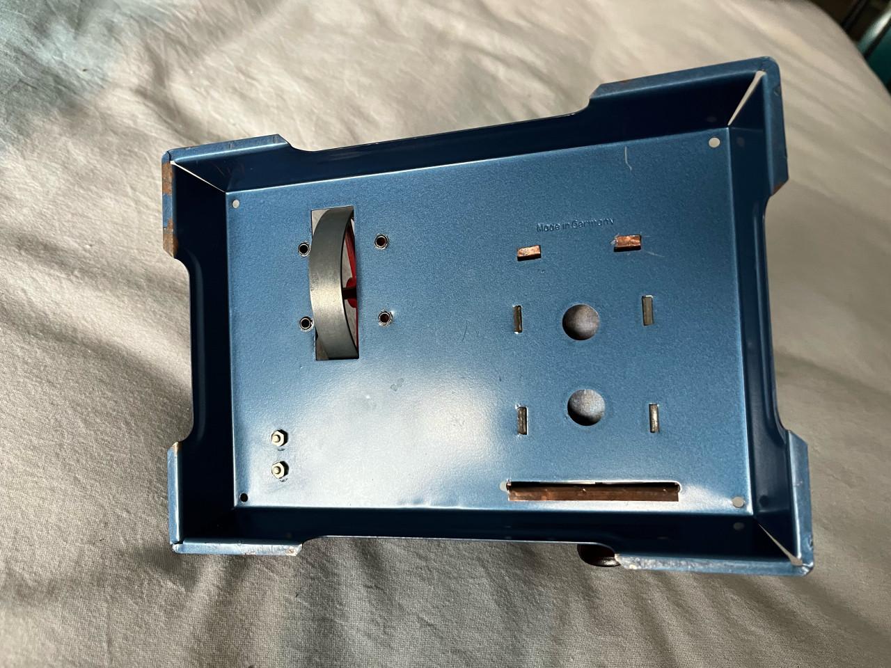 Retro Wilesco Stoommachine D5 is een van de eerste versies met stoomfluit