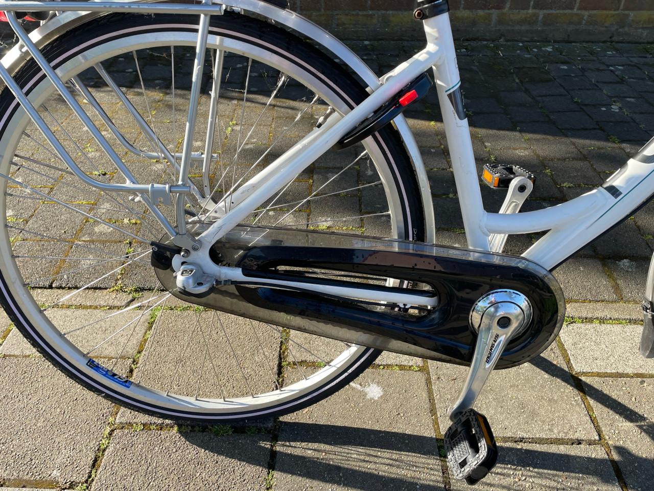 Damesfiets.