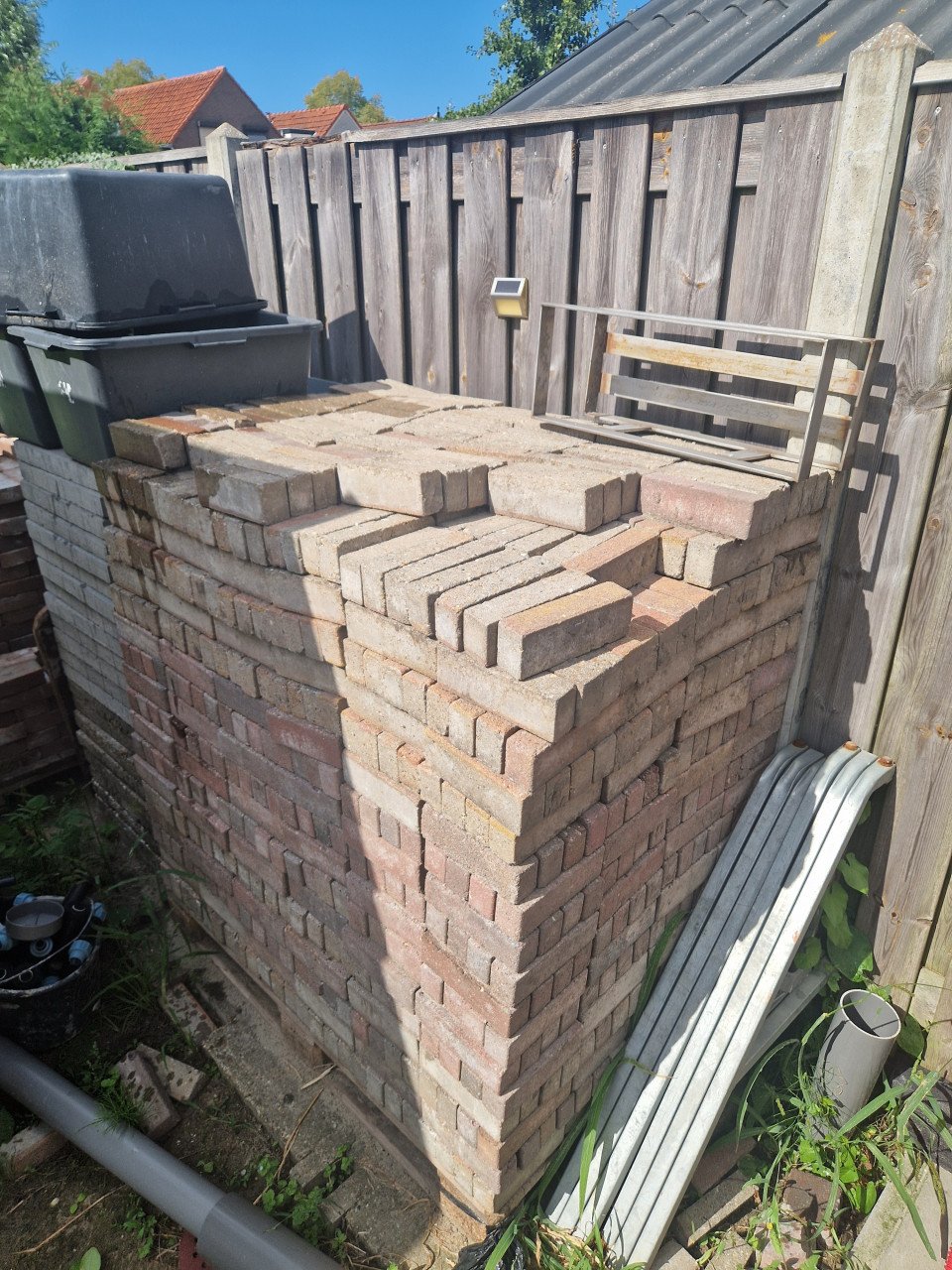 Gratis 17m² klinkers