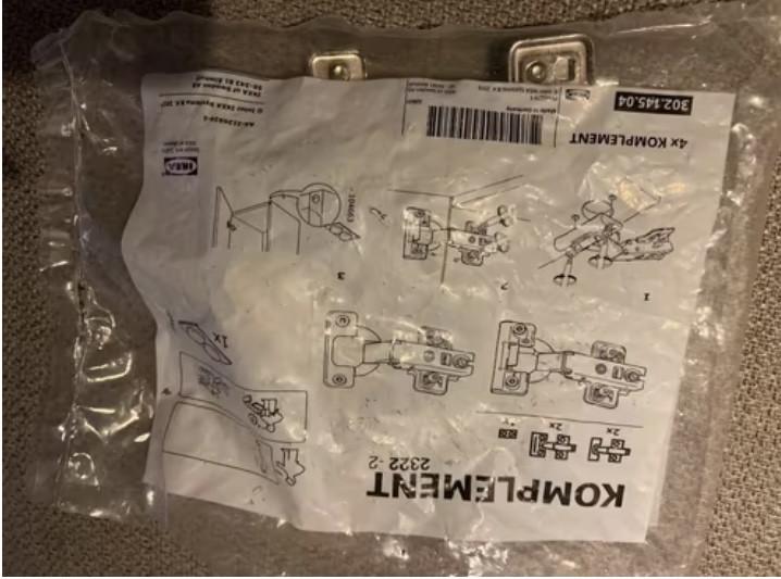 Scharnieren voor pax kast Ikea