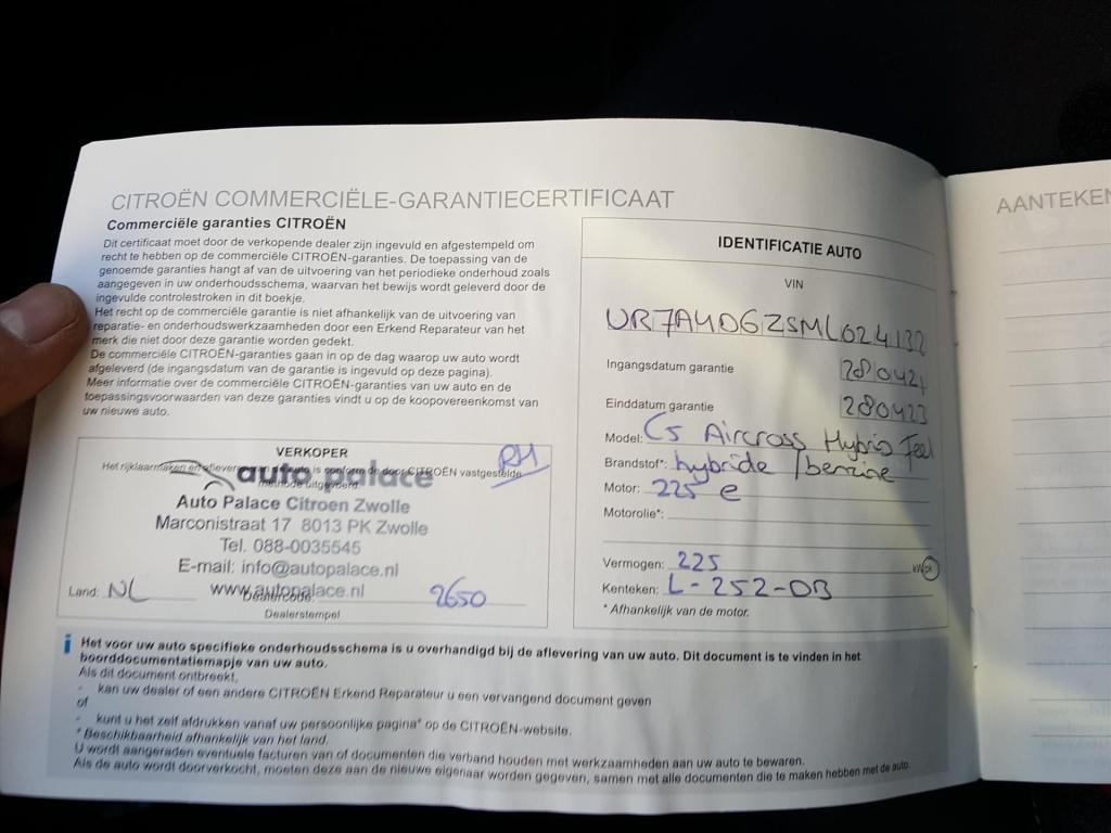 Citroen C5 Aircross 1.6 hybrid 225pk eat8 business plus