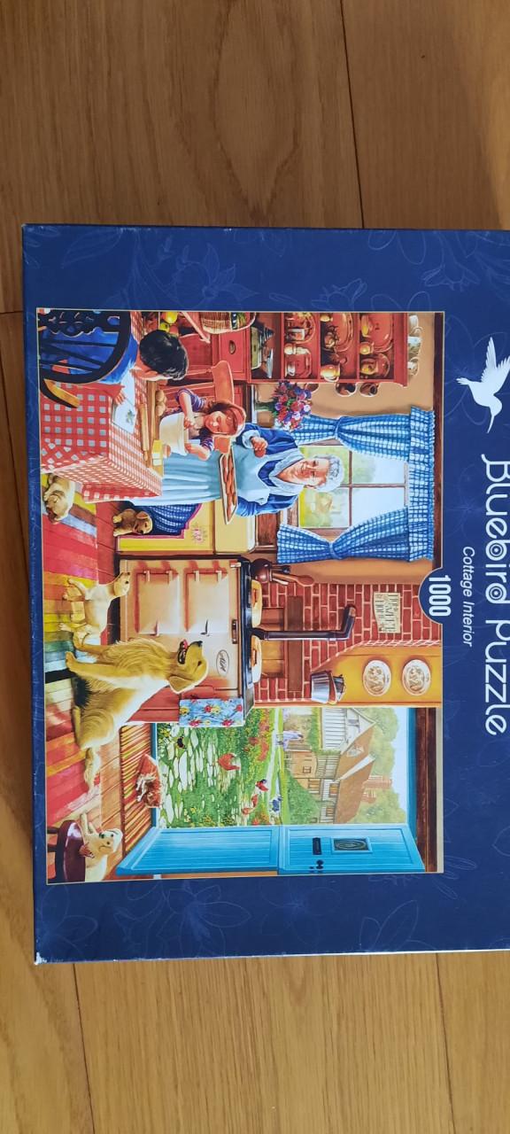 Leuke Bluebird puzzel 1000 stukjes