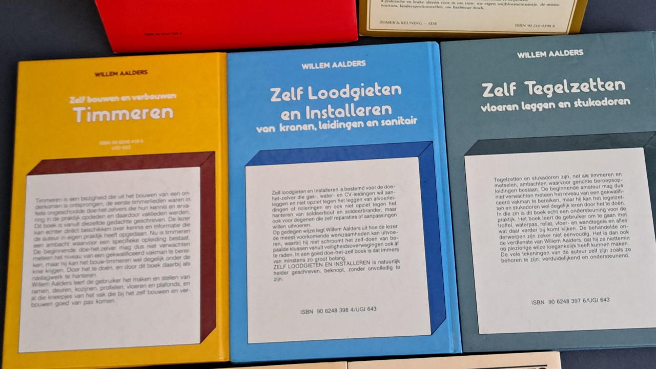 Diverse DIY boeken in z.g.st.