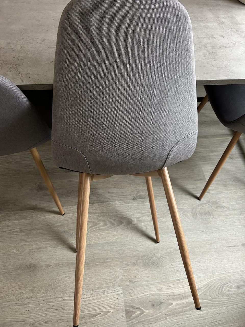 Eettafel 6/8 personen incl. 6 stoelen