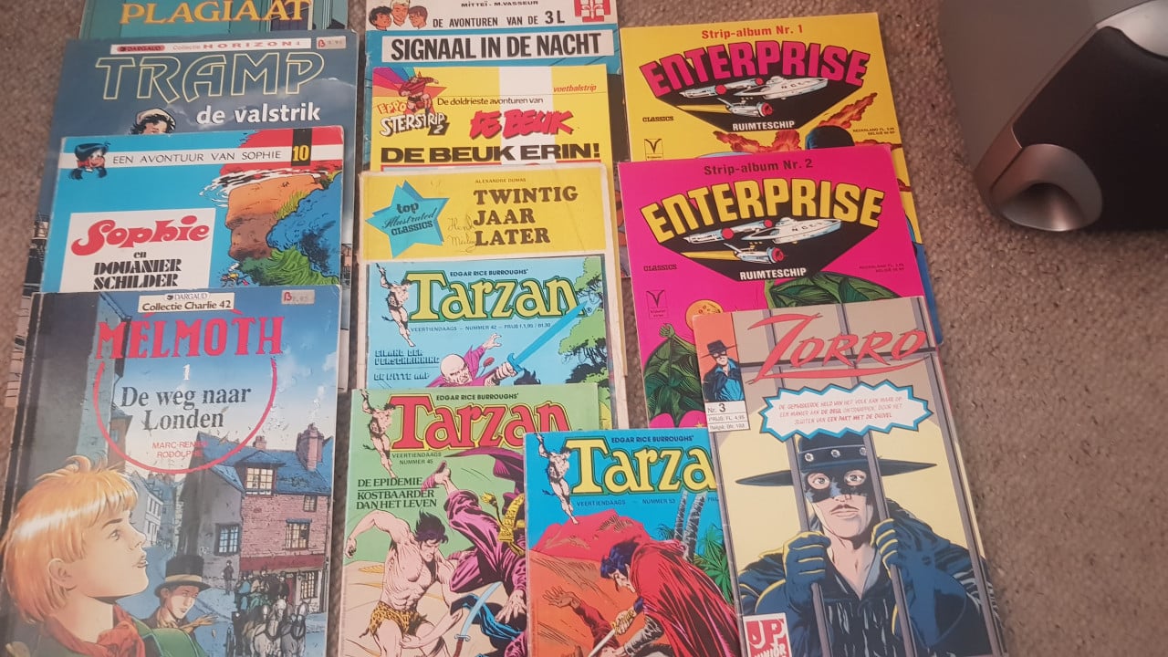 Diverse stripboeken