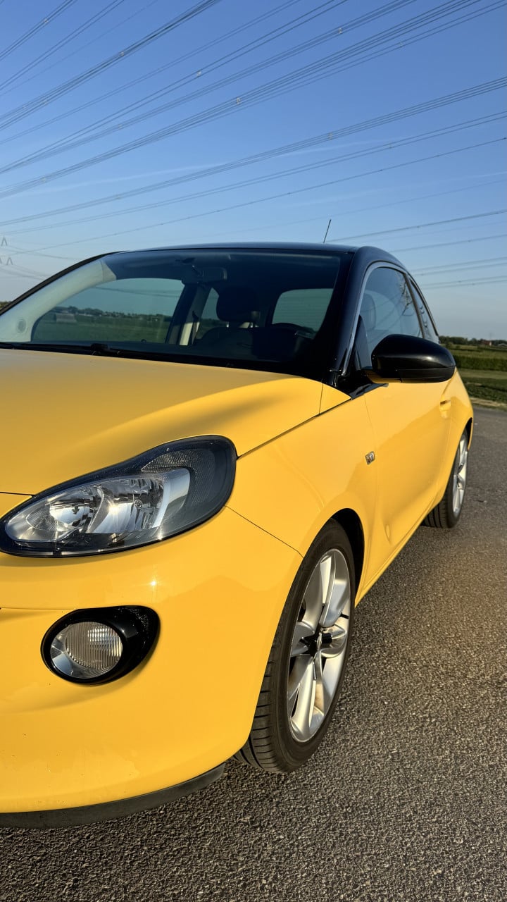 Opel Adam 1.4 | Geel | Cruise Control | Airco | Bluetooth | APK 17-02-2026