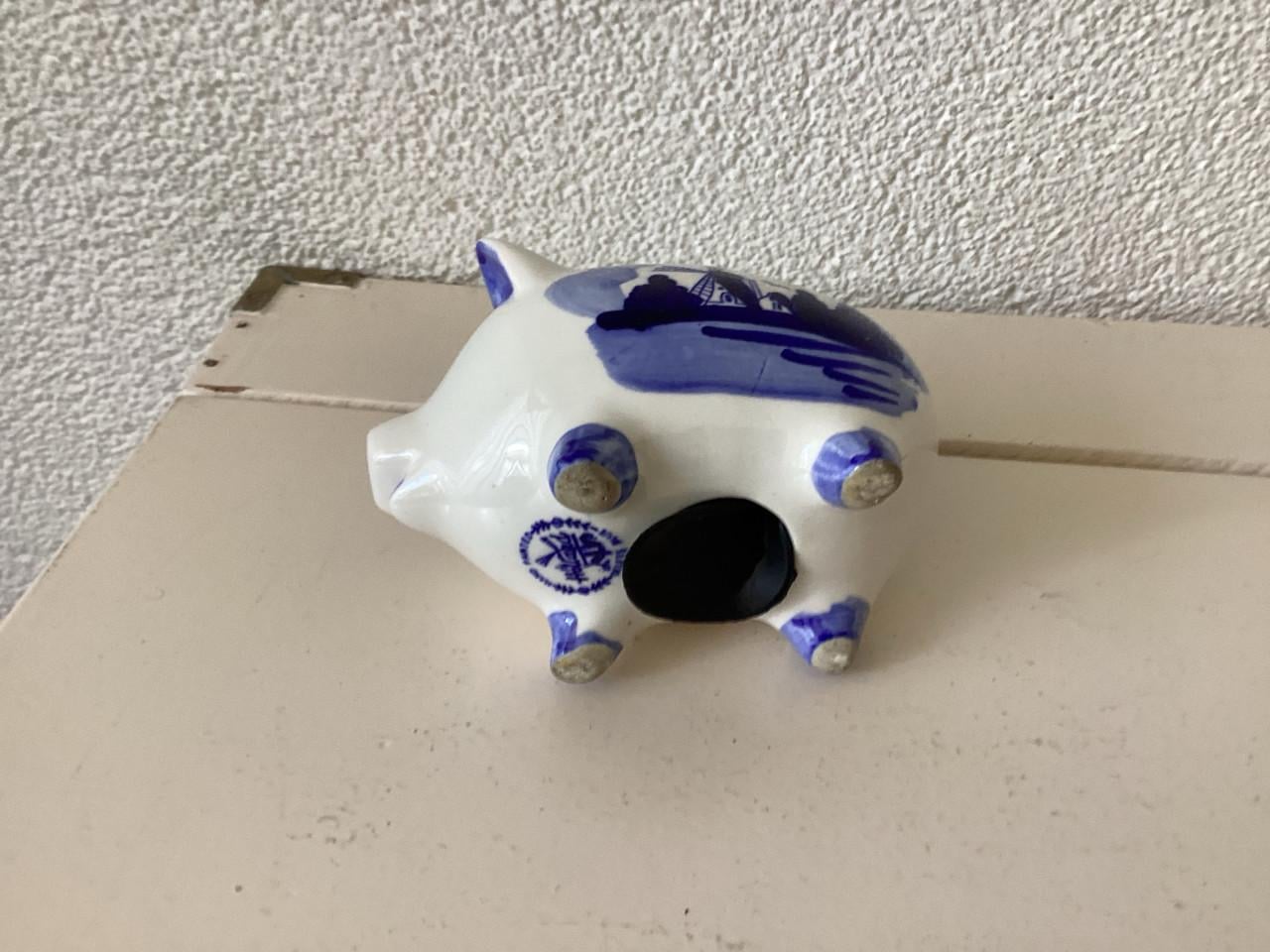 Delfsblauw 2 x Spaarpot.