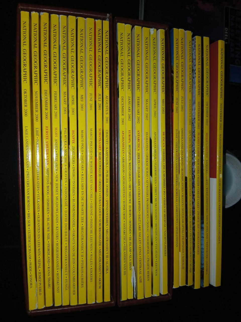 22 xNational Geographic Magazine zie foto