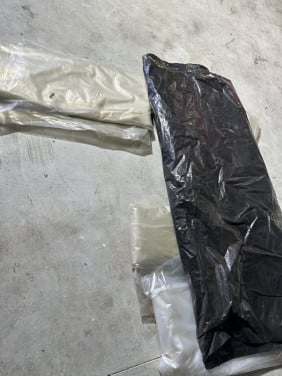 Mega stukken nieuw plastic afdek zijl gratis