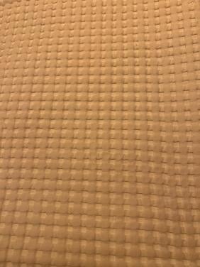 Wit geweven bedden sprei 2x