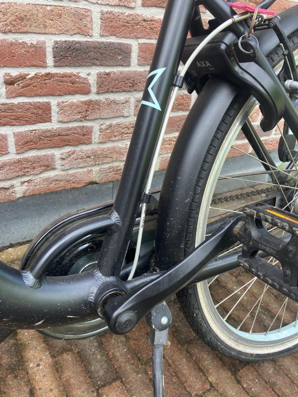 Meisjesfiets Batavus Star 26 inch 3V Mat grijs