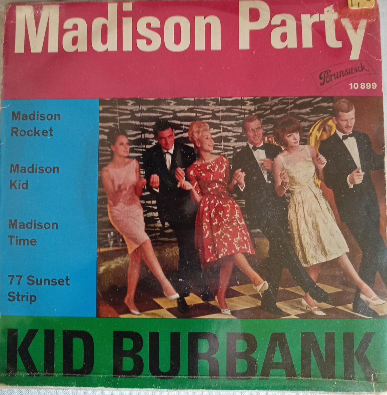Kid Burbank - Madison party. Duitsland 1962. VG+