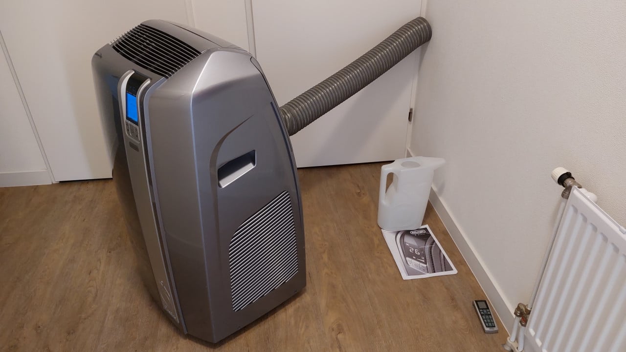 Mobiele Airconditioner Delonghi-met afstandsbediening-grote koelcapaciteit