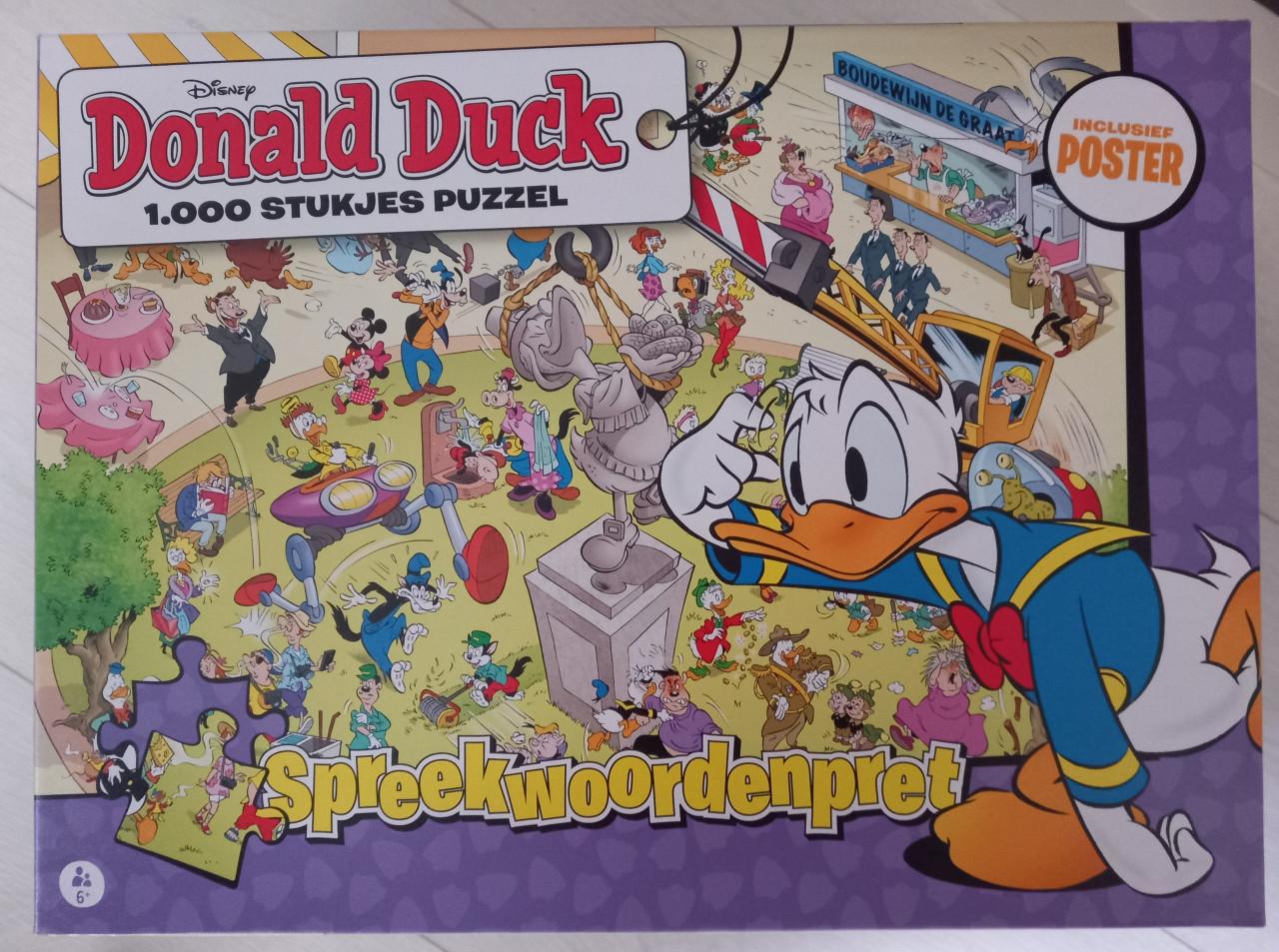 Donald Duck puzzels