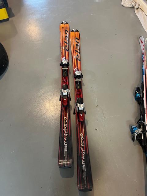 Ski's + bindingen Elan Magfire 10