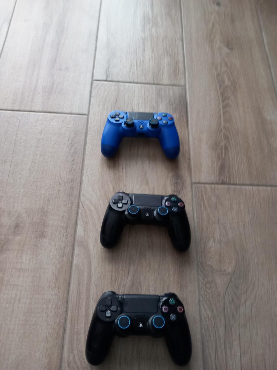Complete PlayStation 4 Pro + controllers.