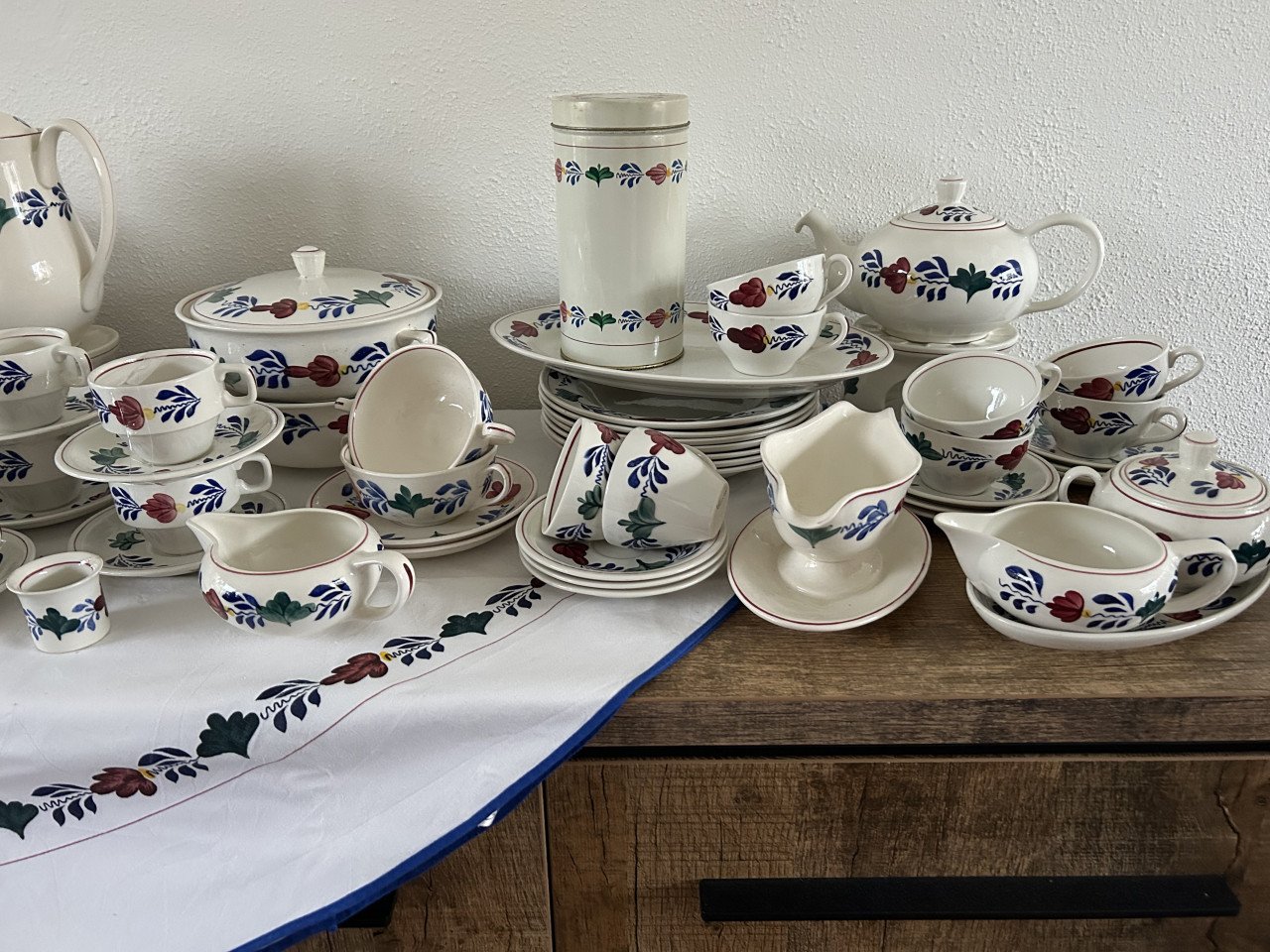 Boerenbont servies