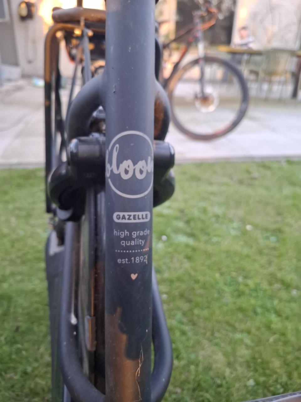 Gazelle Bloom moederfiets 53" - extra zitje voor