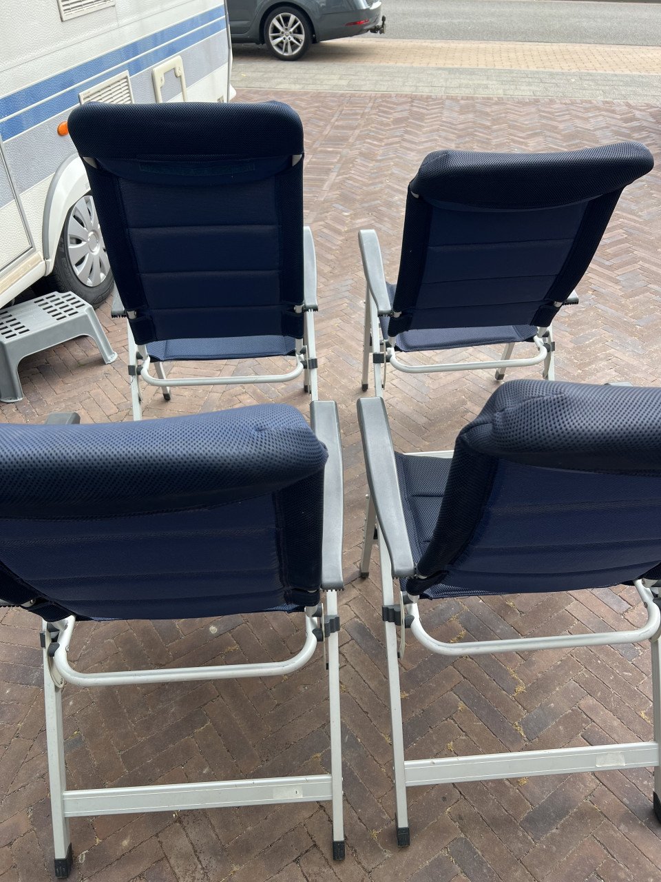 4 stuks campingstoelen
