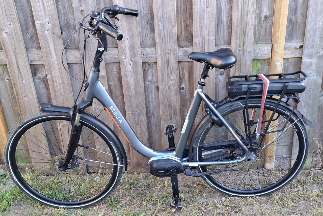 Prachtige Stella Livorno elektrische fiets 420Wh ZGAN 2500km