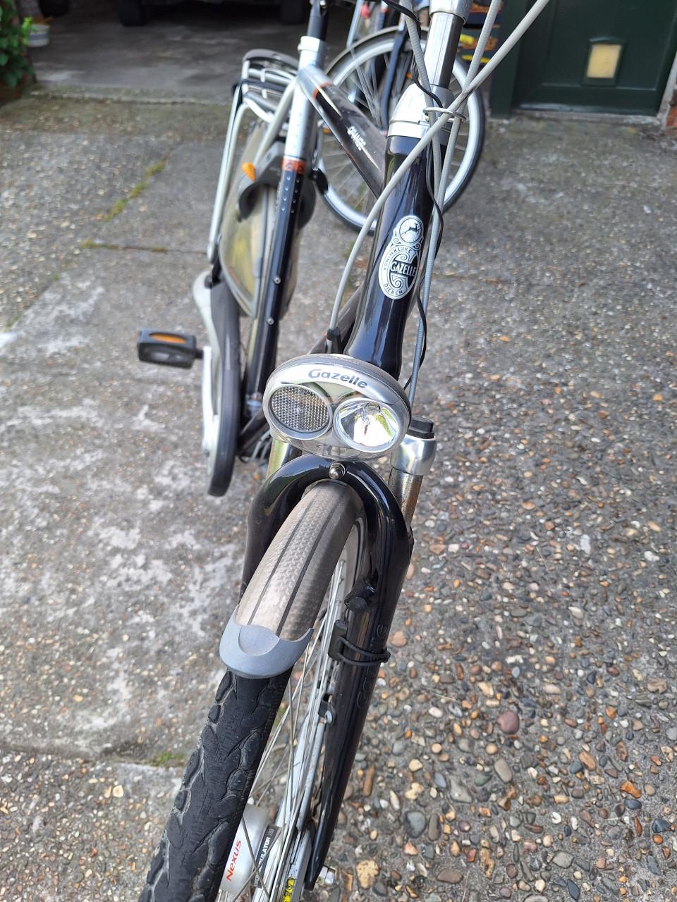 Dames en heren fiets