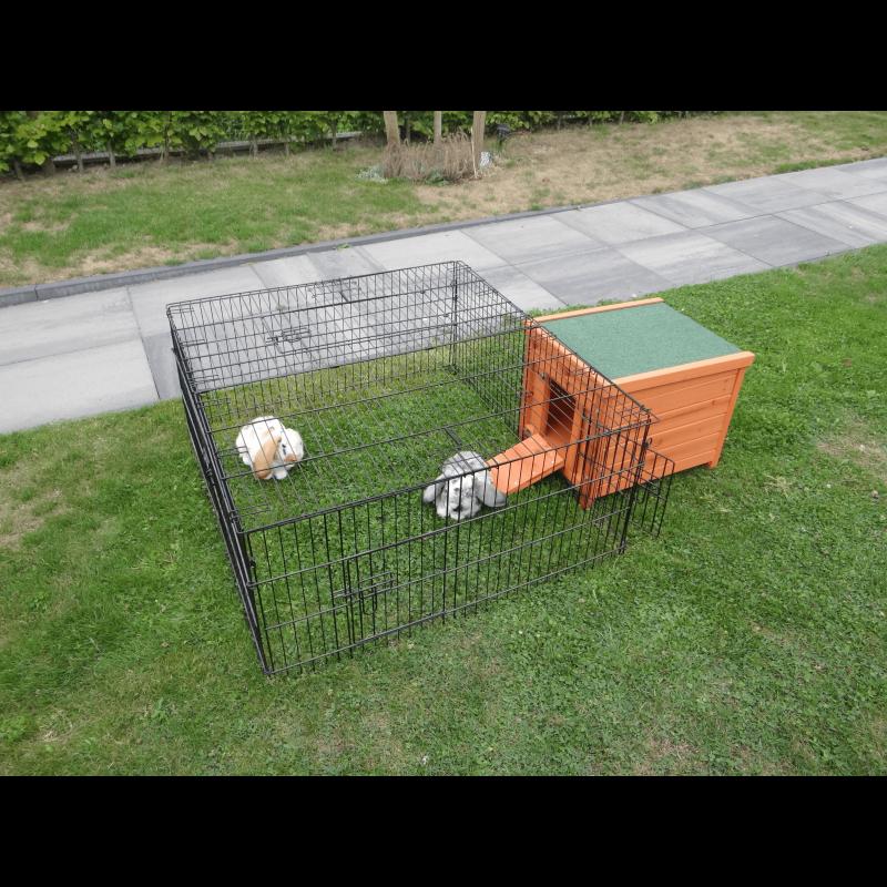 Bij 2 stuks 23% korting! Stevige Konijnenren/Kippenren Nieuw