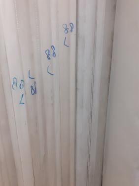 25 nieuwe opdekdeuren 231 hoog voor 50 euro