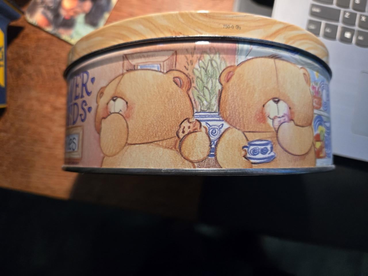 Vintage Forever Friends koekblik uit 1994