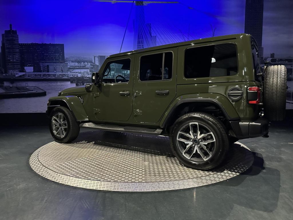 Jeep Wrangler unlimited 4xe 380 sahara *acc*camera*leer*sarge green clear c