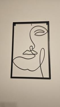 Metalen wanddecoratie