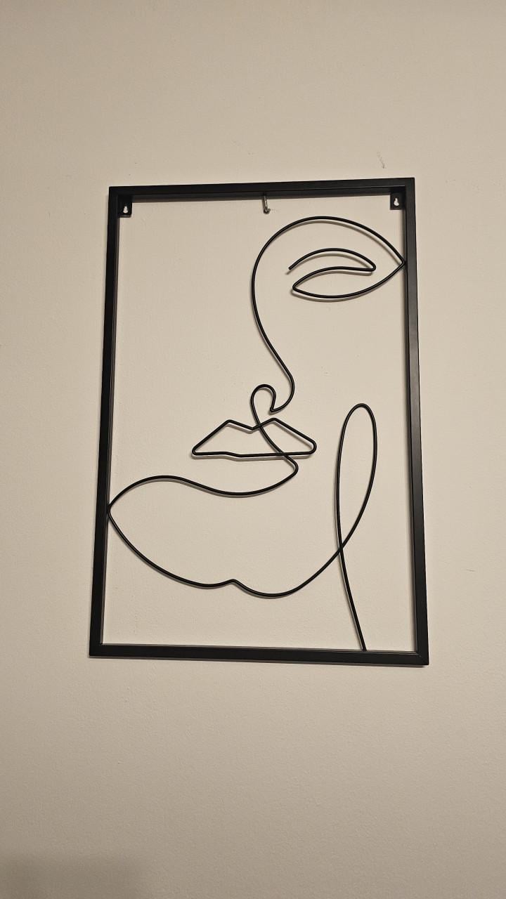 Metalen wanddecoratie