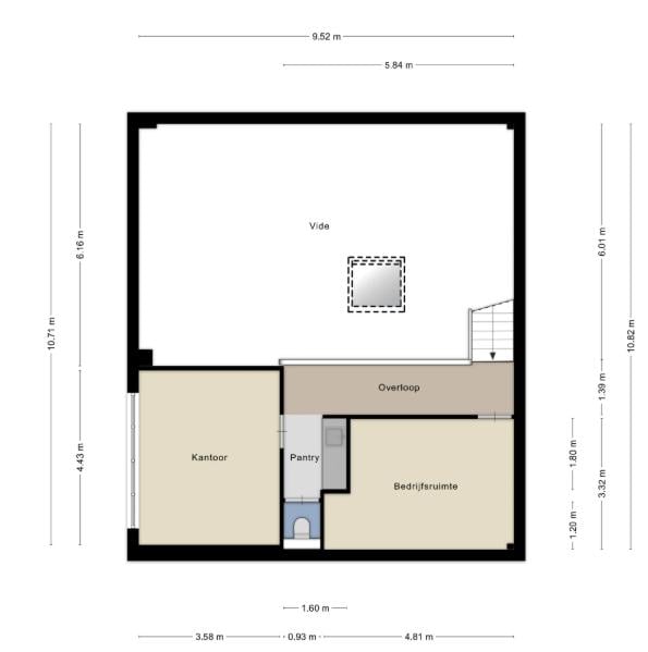 TE HUUR! Mooie bedrijfsunit 147m2 VVO Bergen op Zoom.