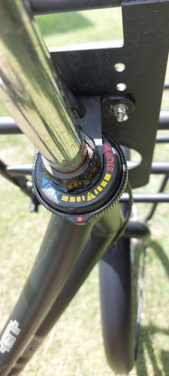 Damesfiets Cortina u4 mat zwart