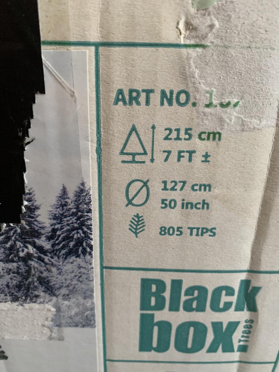 Kerstboom 2.15 m hoog