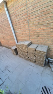 Gratis 30x30 stoeptegels