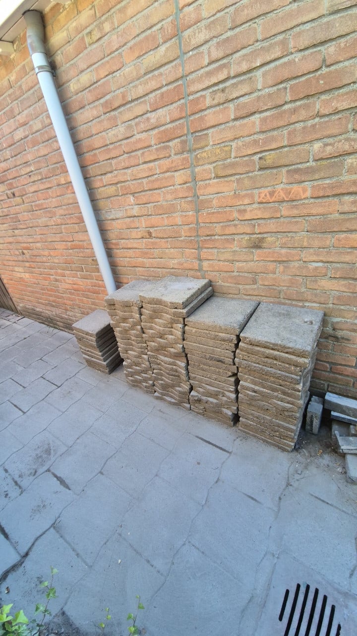 Gratis 30x30 stoeptegels