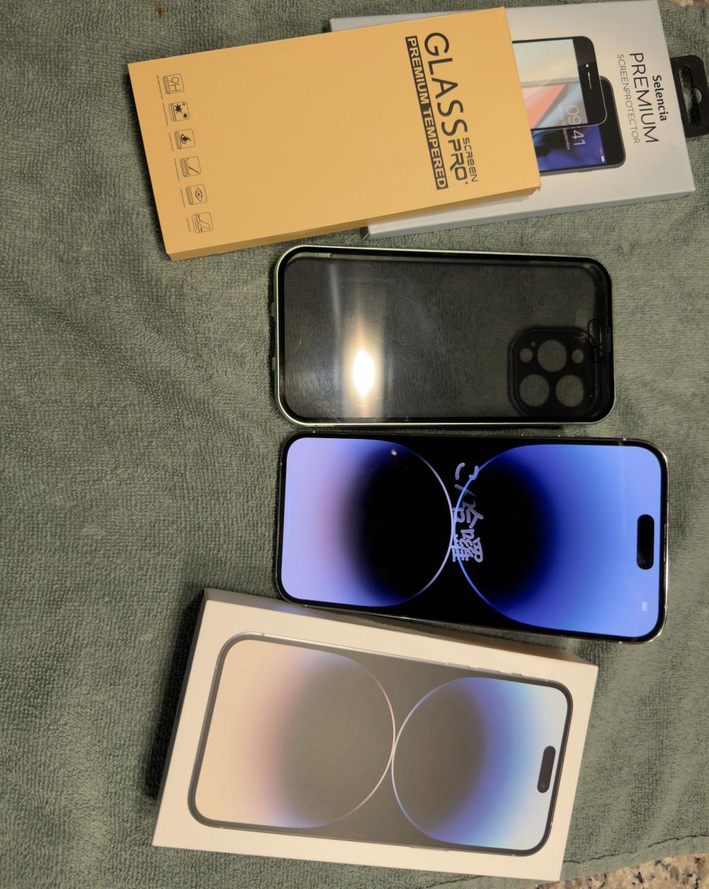 Iphone 14 Pro Max 128gb wit/ zilver simlockvrij