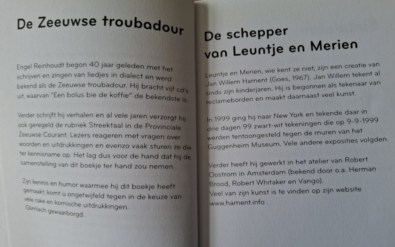 Uutstuuksels, door Engel Reinhoudt.