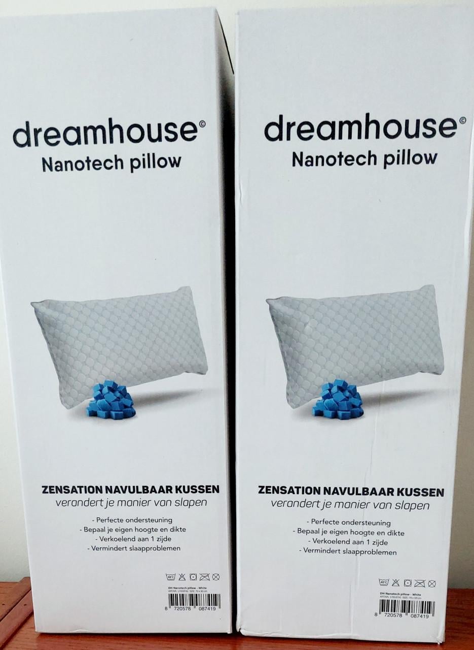 2 stuks Dreamhouse Nanotech kussens